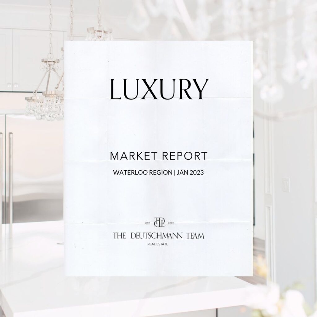 Waterloo Region Luxury Market Report January 2023